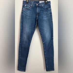 AG Adriano Goldschmied The Farrah Skinny High-Rise Skinny Jeans, Size 29